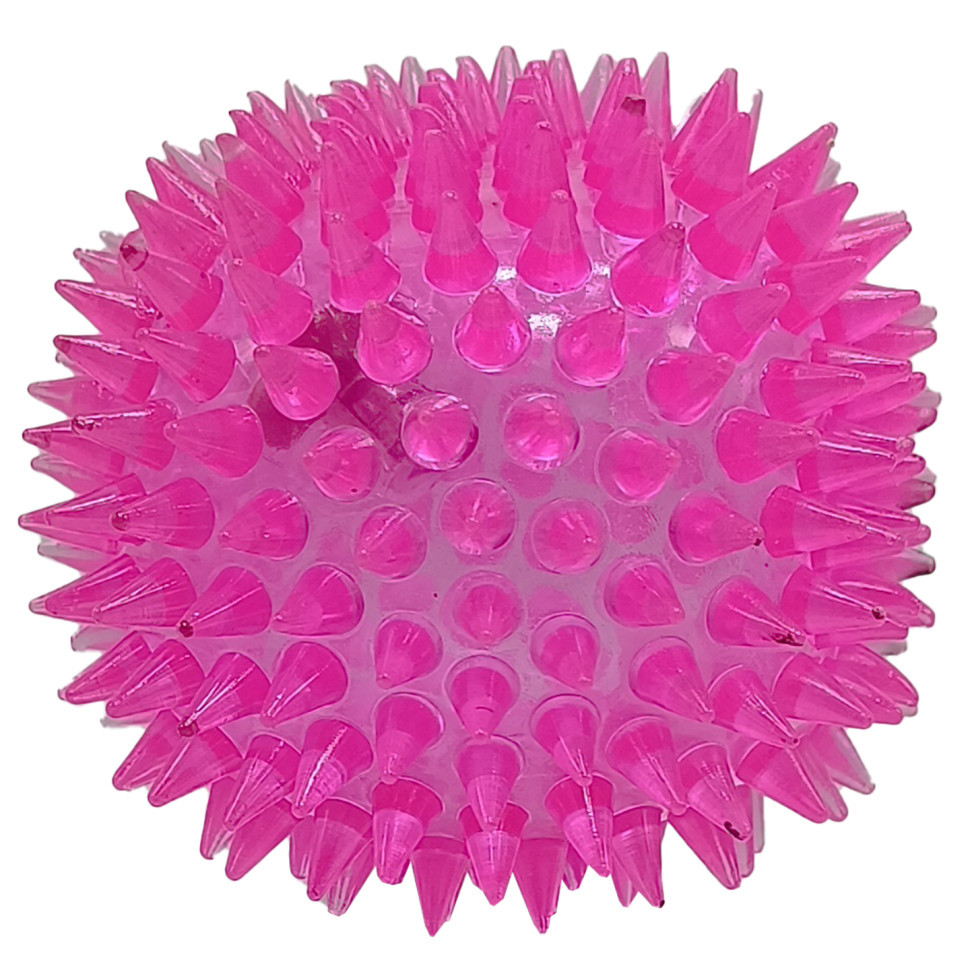 Мяч массажный MS 1137-3 размер 8,5 см, синий Розовый Винница - изображение 1