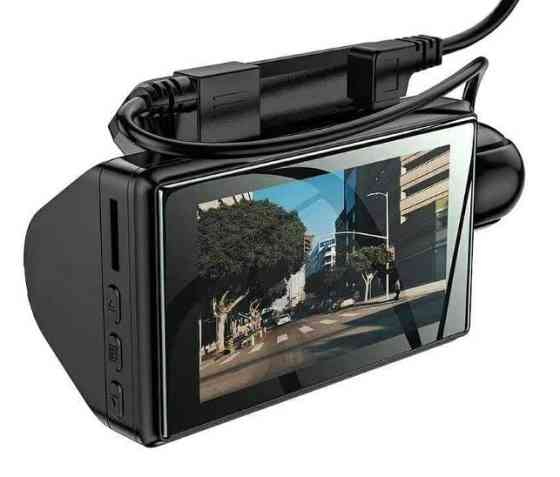 Автомобільний відеоректор DVR Hoco DL07 Plus LTPS-3.0" 2 камери Full HD Вінниця
