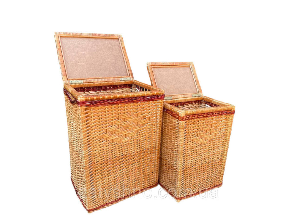 Ящики плетені для білизни пара Київ - фото 1