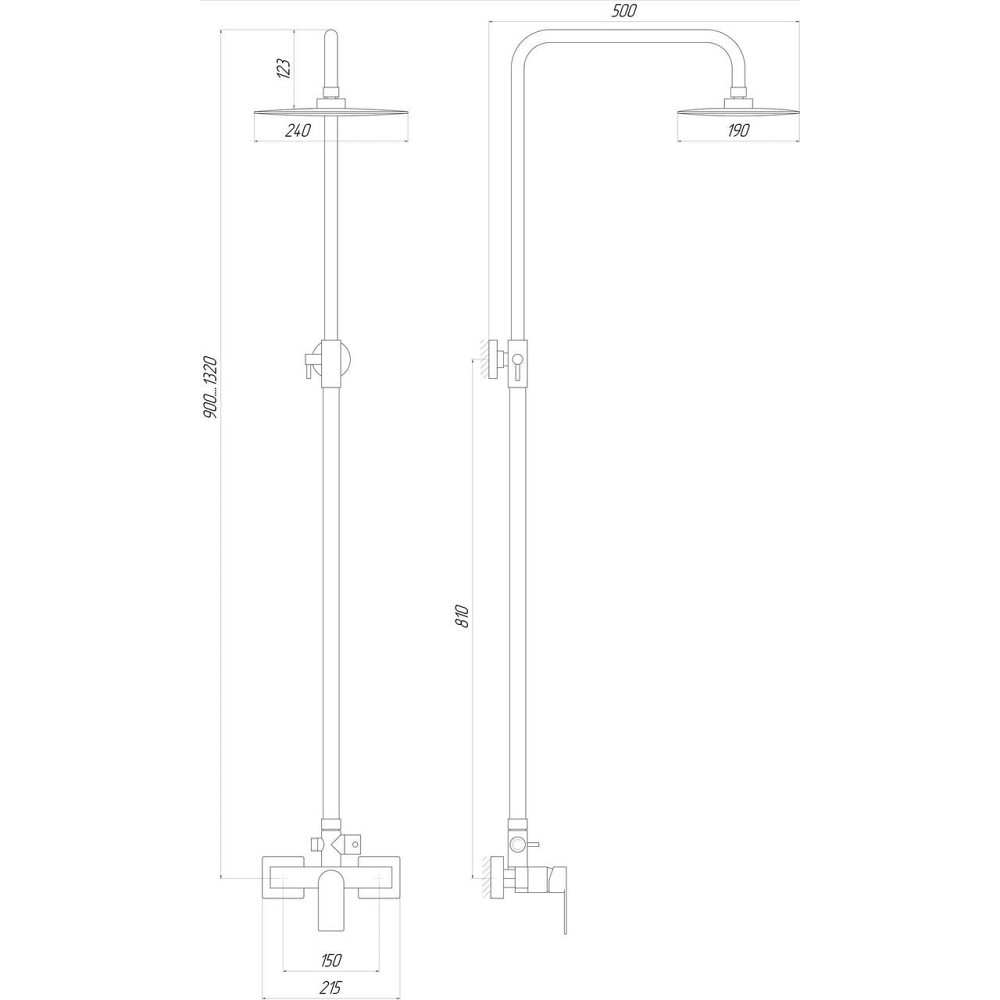 Душова система TOPAZ SARDINIA TS 08702-H19 (000014772) Київ - фото 5