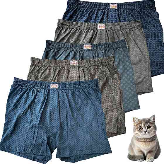 Мужские трусы Doremi набор 5 шт. Трусы семейные мужские Дореми, мужские трусы боксеры Киев