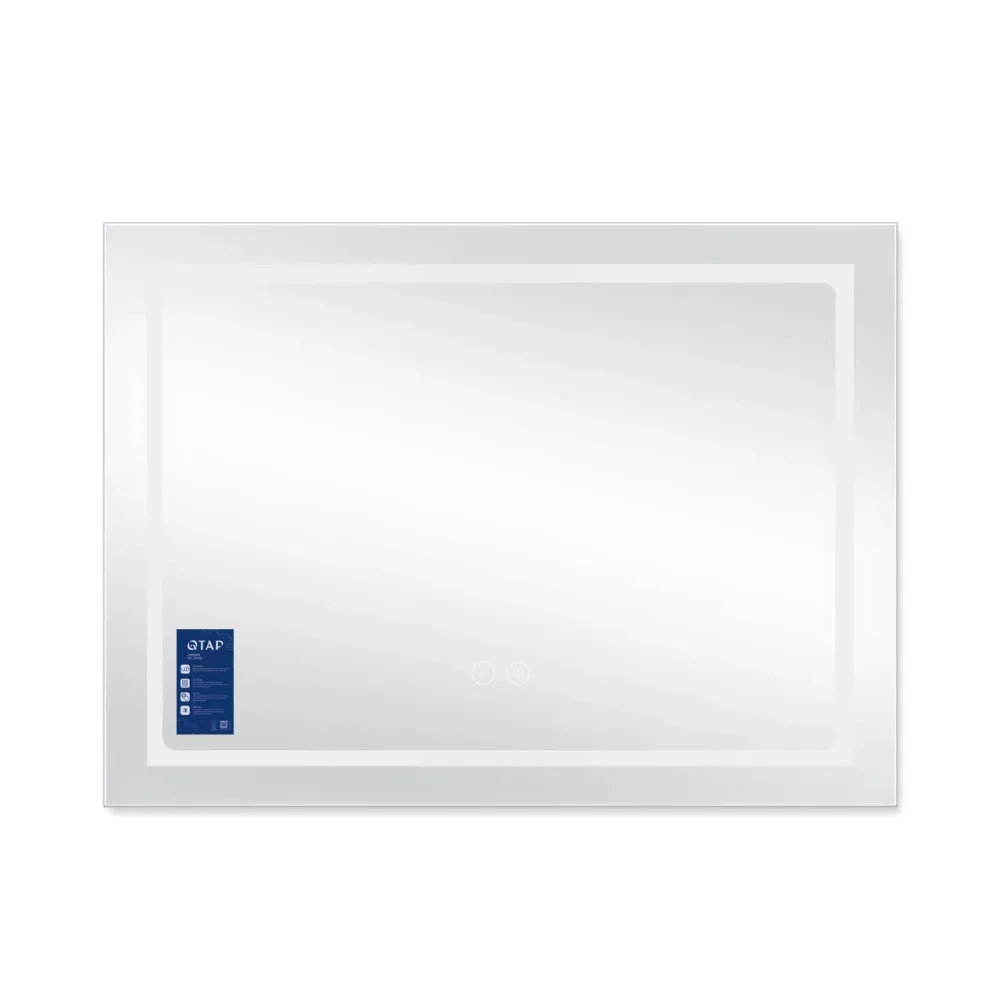Дзеркало Qtap Mideya (DC-F904) 800х600 з LED-підсвіткою Touch, з димером QT2078F904W Київ - фото 15