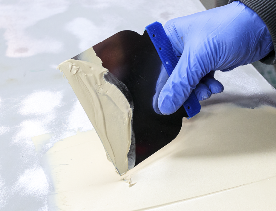 Шпателя із нержавіючої сталі 