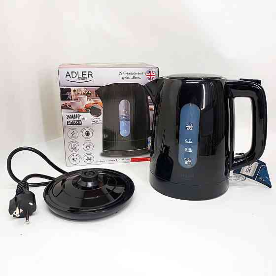 Электрический чайник с индикацией включения Adler, Качественный электрочайник для кухни UV-37 Львов