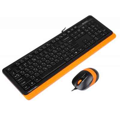 Комплект A4Tech F1010 Orange (4711421943093) Винница