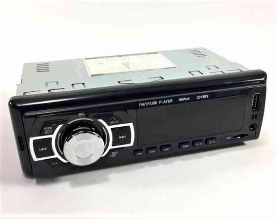 Автомагнітола з Bluetooth і Мр3 USB MicroSD Автомобільна Магнітола з Блютуз Потужність 4х65вт max Дніпро