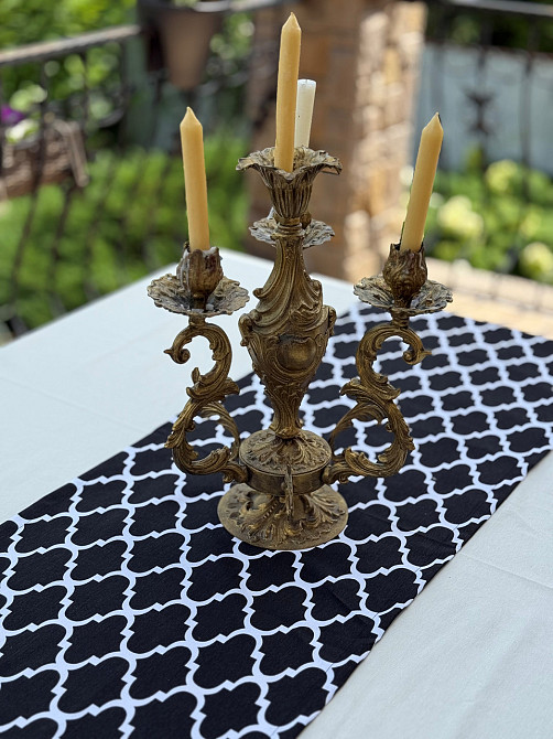 Ecotton Ранер доріжка Ecotton DUCK 45x170 см для обіднього столу водовідштовхувальна чорно-біло Коломия - фото 6