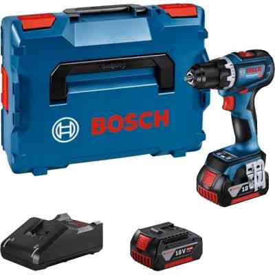 Шуруповерт Bosch GSR 18V-90 C 18V, 2х5Ah, 36-64Нм, 0-2100 об/хв, кейс, 1.1кг (0.601.9K6.006) Вінниця