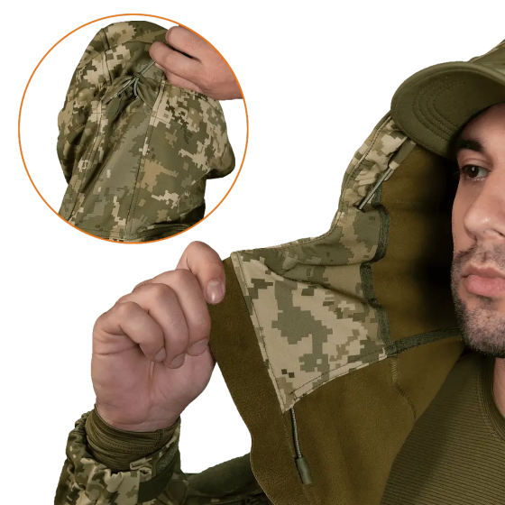 Куртка чоловіча тепла CM Stalker SoftShell (Піксель) 2XL Вінниця