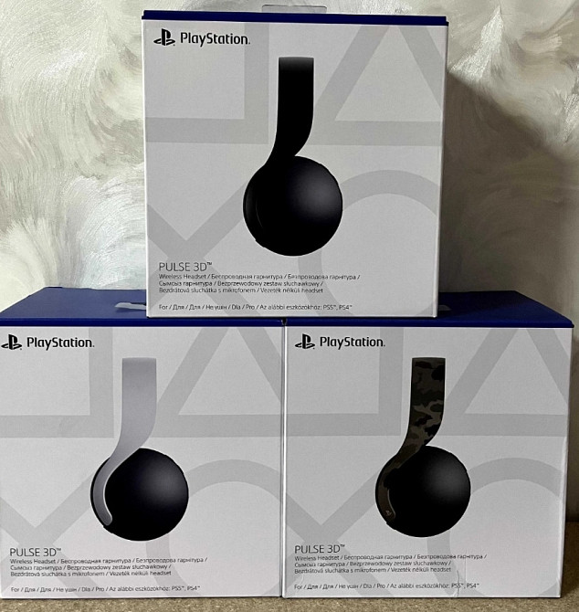 Наушники: Sony Pulse 3D, Wireless Headset Харків - фото 1