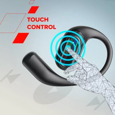 Навушники Canyon OnFlow 12 OWS ENC Black (CNS-TWS12BK) Вінниця - фото 3