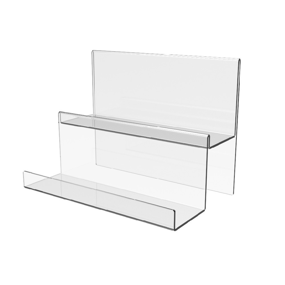 Гірка EKOSTAR під товар на 2 сходинки з акрилу 170х110х130 Київ - фото 1