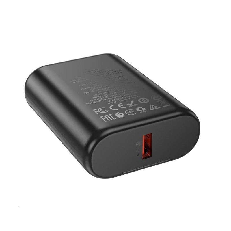 Павербанк 10000 mAh HOCO Q3 Pro 22.5W+PD20W быстрая зарядка power bank повербанк Одесса - изображение 6