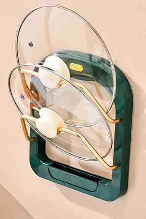 Підставка під кришки каструль на стіну Kitchen pot cover rack 8649 Дніпро