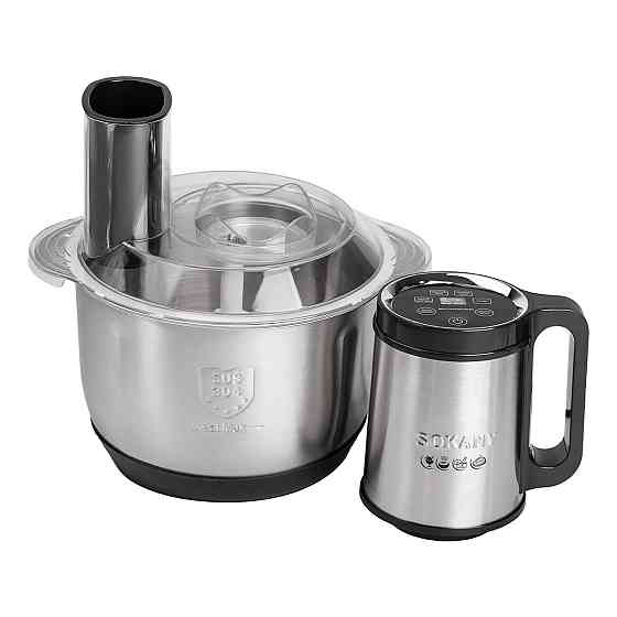 Sokany Чопер подрібнювач кухонний електричний 800 Вт з чашею на 3,5 літра м'ясорубка Sokany SK- Коломия