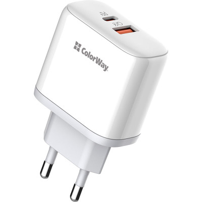 Зарядний пристрій ColorWay GaN Mini 25W PD Port PPS USB-C white (CW-CHS052PD-WT) Вінниця - фото 8