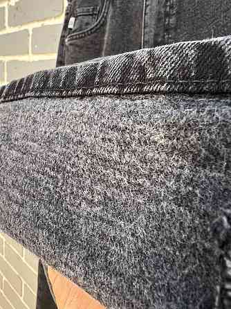 Джинсы женские Jeandia 71 skater утепленные на байке широкие бананы черные, черный, 36, 36, 79 см, 1 Одесса