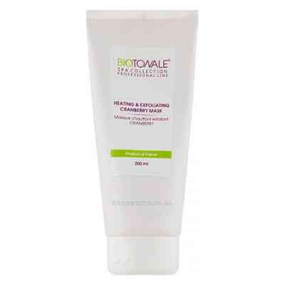 Самонагревающаяся пилинг – маска с клюквой HEATING CRANBERRY MASK Biotonale 200 ml туба Днепр