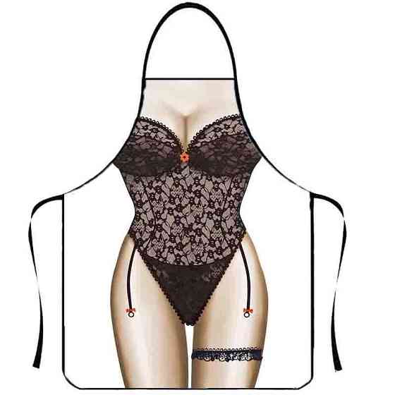 Фартук с прикольным рисунком 75 на 60 см разноцветный Киев