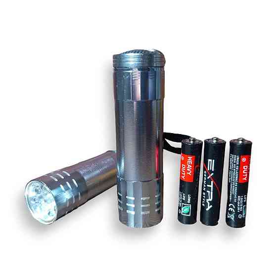 Фонарик ручной питание 3*AAA в комплекте Харків