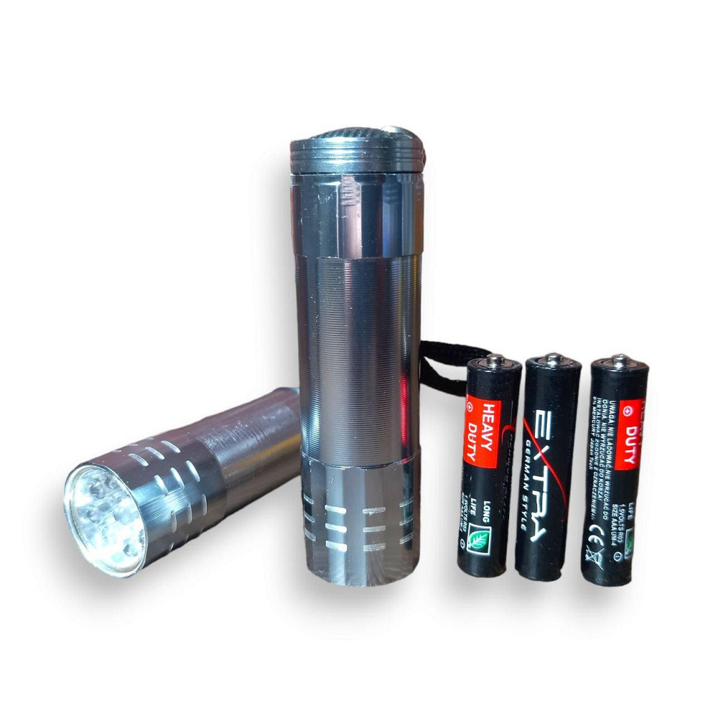 Фонарик ручной питание 3*AAA в комплекте Харків - фото 3