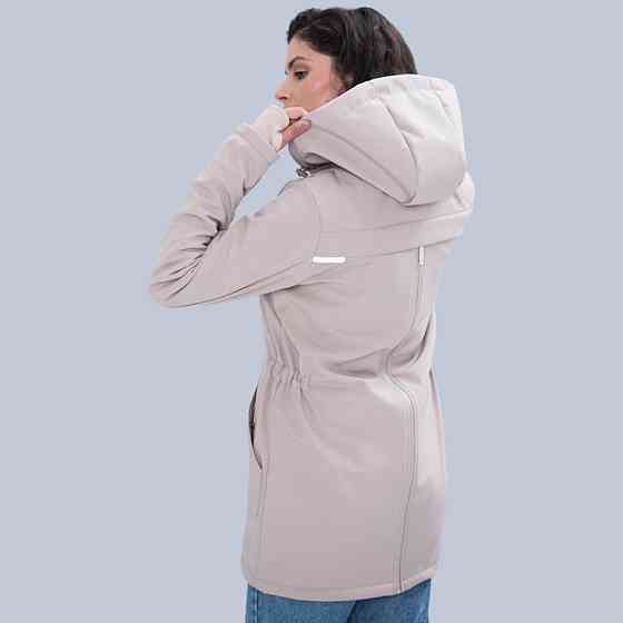 Слінгокуртка, куртка для вагітних 4 в 1 Бежевий Київ