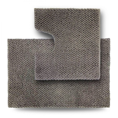 Набір килимків для ванної 2шт: 55*50см+55*80см Ананас граніт Дариана Житомир - изображение 1