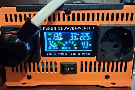 Инвертор преобразователь 12в на 220в НОВЫЙ Харків