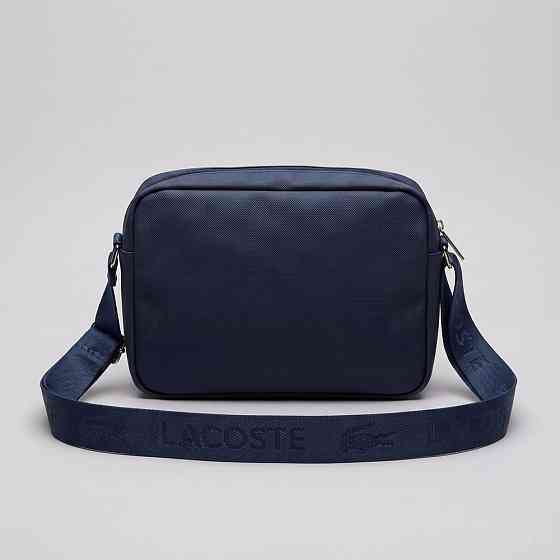 Мужская борсетка, сумка на плечо Lacoste (82413) blue Киев