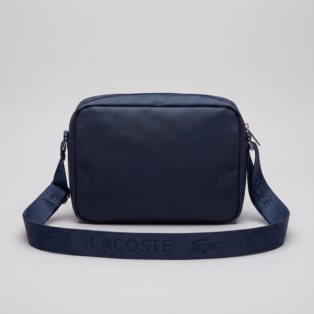 Мужская борсетка, сумка на плечо Lacoste (82413) blue Киев - изображение 2