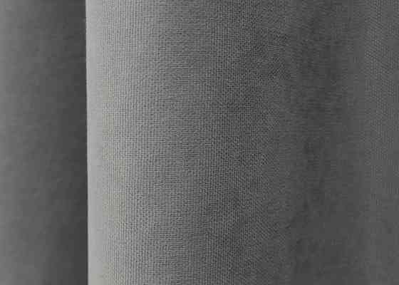 Комплект коротких штор VR-Textil Мікровелюр Petek № 1485ш Сірий 130х170 см 2 шт (35-0211) Київ