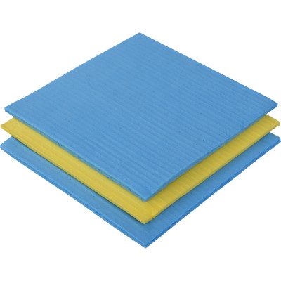 Серветки для прибирання Buroclean целюлозні вологопоглинаючі 15х15 см 3 шт. (4823078919878) Вінниця - фото 2