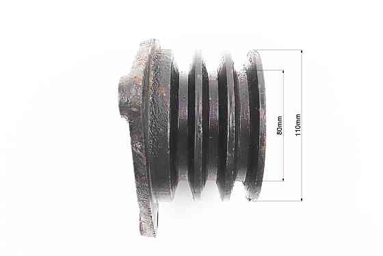 Шків 3-х пазний D-110mm (три пази під ремінь SPB) Lотв.-137mm Киев