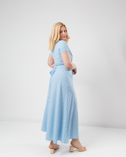 Літнє плаття в підлогу "Кайлі" оптом | Батал Київ - фото 8