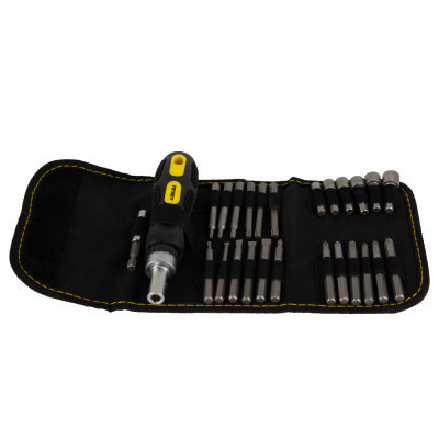 Отвертка Sigma c битами 18шт + насадки торцевые 6шт CrV (4002111) Винница - изображение 2