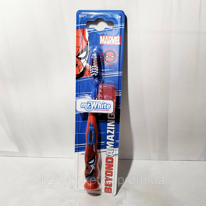 Дитяча зубна щітка Marvel Spiderman Manual Toothbrush Львів - фото 1