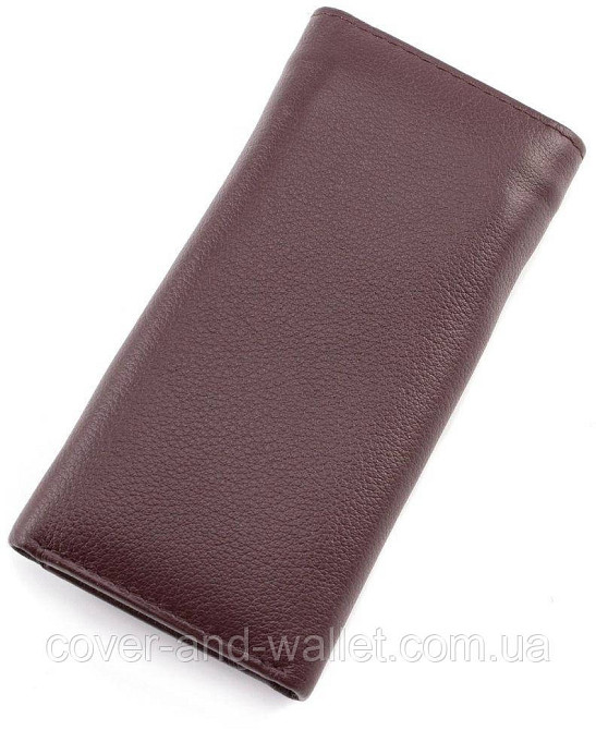 Коричневая кожаная ключница кошелек с карабинами под каждый ключ Marco Coverna (5551-2) Киев - изображение 8