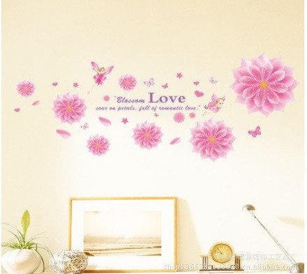 Наклейка до кімнати на стіну Квіткова фея Київ - фото 1