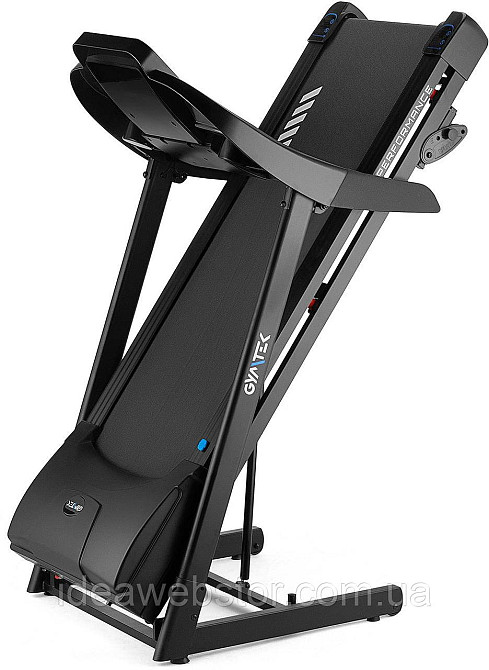 Беговая дорожка Gymtek XT600 электрическая складная для дома 16 км/ч с наклоном до 15% амортизацией 12 программ нагрузки до 140 кг Киев - изображение 10