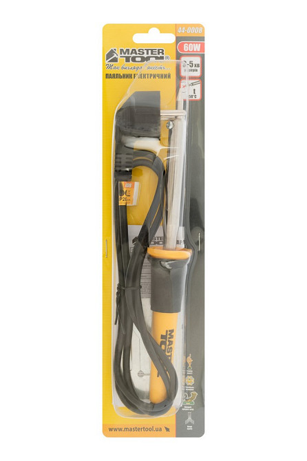 MASTERTOOL Паяльник електричний MASTERTOOL 60 Вт 220V/50Hz 350°С 44-0008 Коломия - фото 7