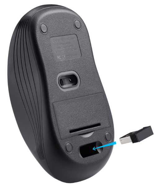 Миша Defender Bit MB-205 Wireless BLACK (52205) (6918402) Київ - фото 3