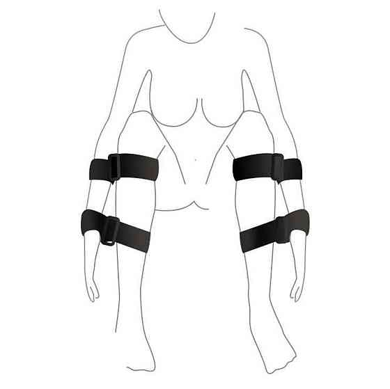 Набір для фіксації Art of Sex – BDSM Hands to feet Simple Sex Aura Київ