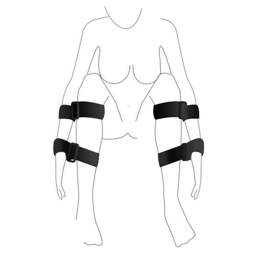Набір для фіксації Art of Sex – BDSM Hands to feet Simple Sex Aura Київ - фото 2
