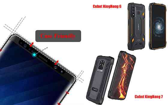 Захисне скло HyperGlass Pro для Cubot KingKong 6, KingKong 7 – максимальна чутливість та захист Київ