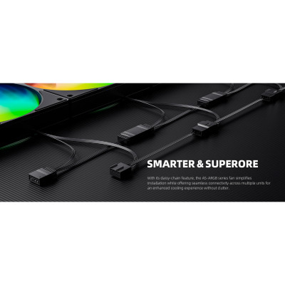 Кулер для корпуса ID-Cooling AS-120-ARGB-K TRIO Винница - изображение 6