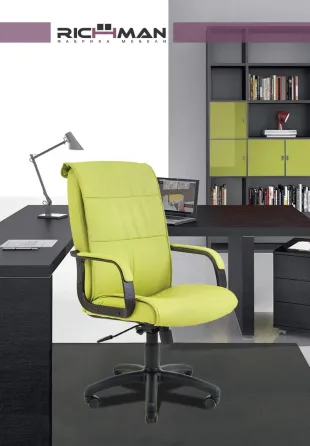 Офісне Крісло Керівника Richman Rio Fly 2235 Пластік Річ М2 AnyFix Зелений Київ