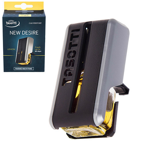 Освіжувач салону Tasotti New Desire Lemon на обдув 8мл Винница - изображение 1
