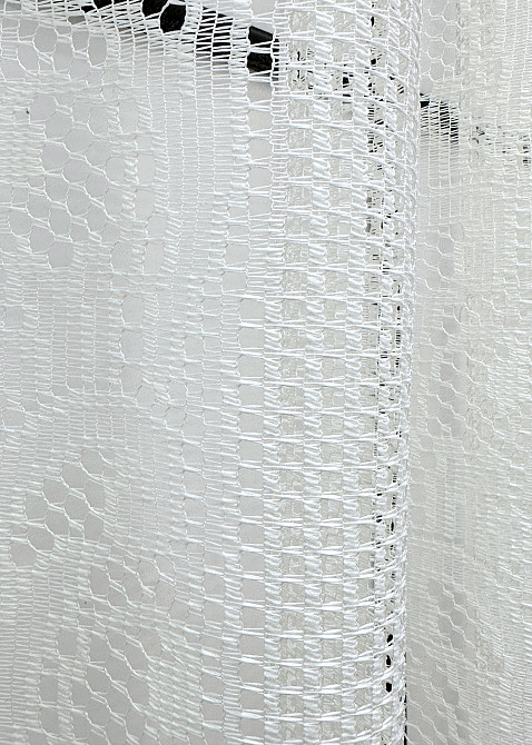 Кухонная арка № 000к сетка Без тесьмы белый 300х170 см (51-066) Киев - изображение 5