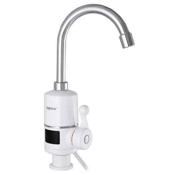 Проточный водонагреватель Zerix ELW06-E с индикатором температуры ZX3074 Харьков