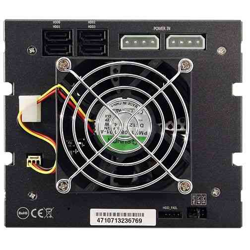 Бекплейн Chieftec SST-3141SAS 3x5.25" -> 4x3.5" HDDs Hot-Swap Aluminium Винница